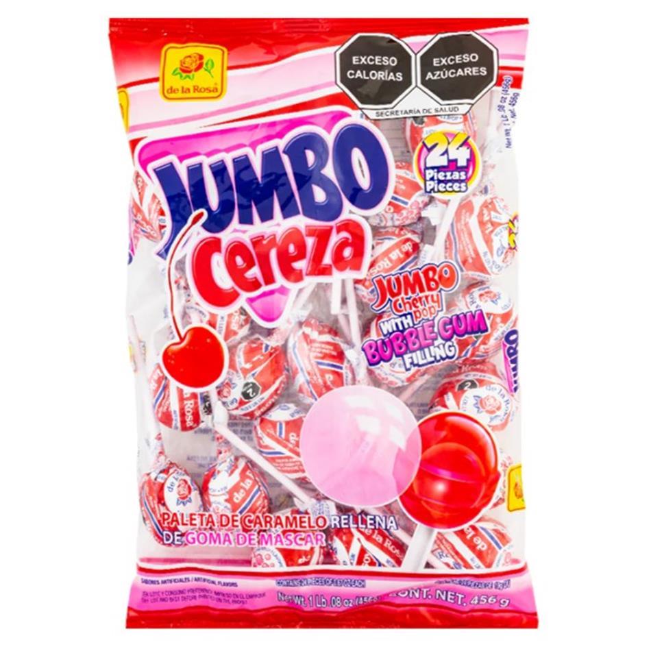 Producto - PALETA JUMBO CEREZA 24 PZS