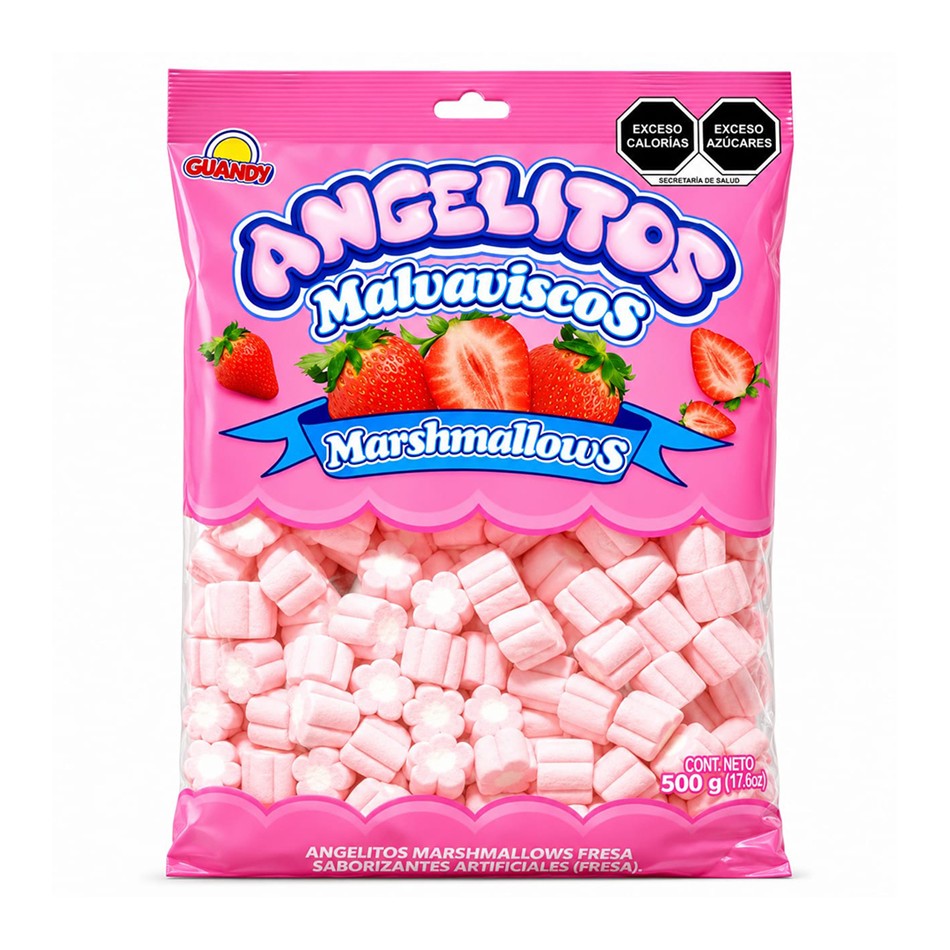 Producto - BOMBON ANGELITOS FLOR ROSA 500 GR