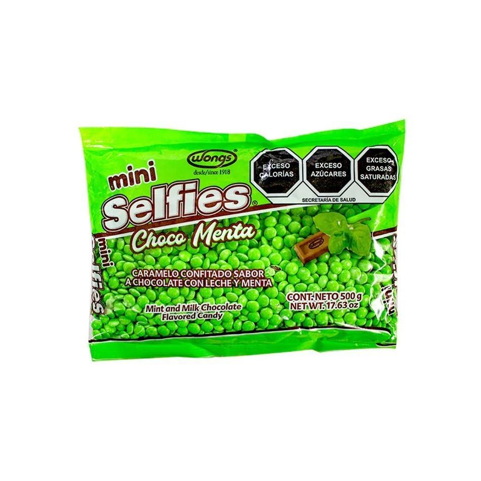 LUNETA MINI SELFIES CHOCO MENTA 500 GR