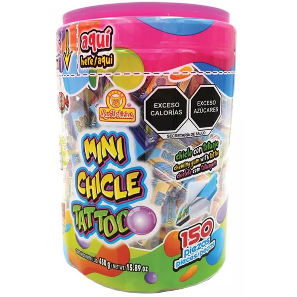 Producto - MINI CHICLE TATTO 150 PZS