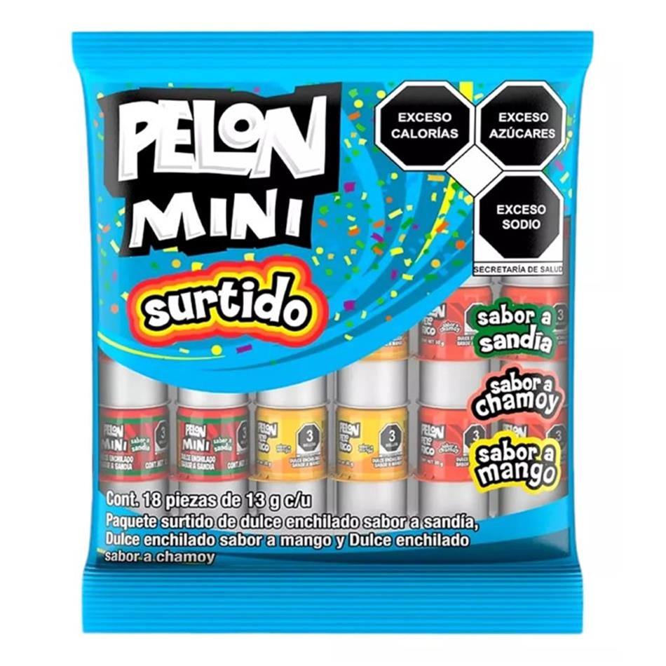 Producto - PELON MINI SURTIDO 18 PZ