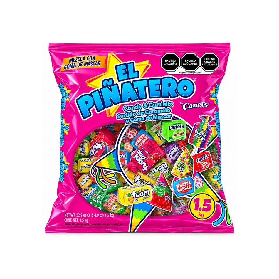 PAQUETE PIÑATERO CANELS 1.5 KG