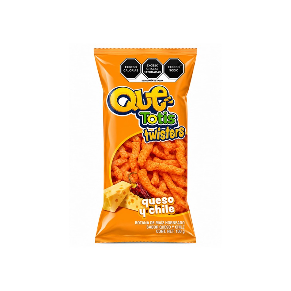 TWISTER TOTIS QUESO Y CHILE 100 GR