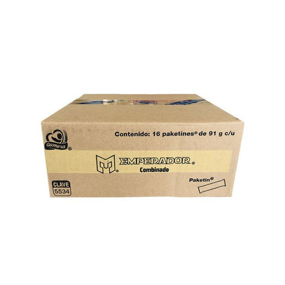 GALLETA EMPERADOR COMBINADO 16 PZS