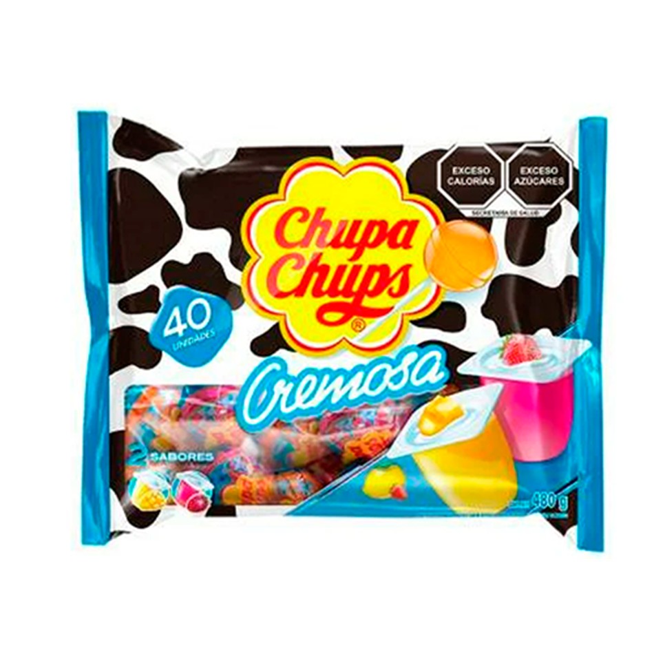Producto - PALETA CHUPA CHUPS YOGURT 40 PZS