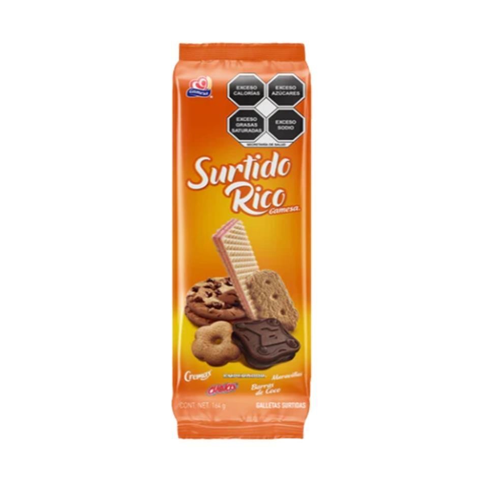 Producto - GALLETA SURTIDO RICO 164 GRS