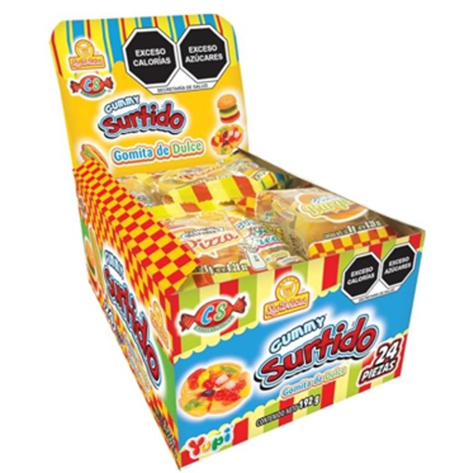 Producto - GUMMY SURTIDO 24 PZS.