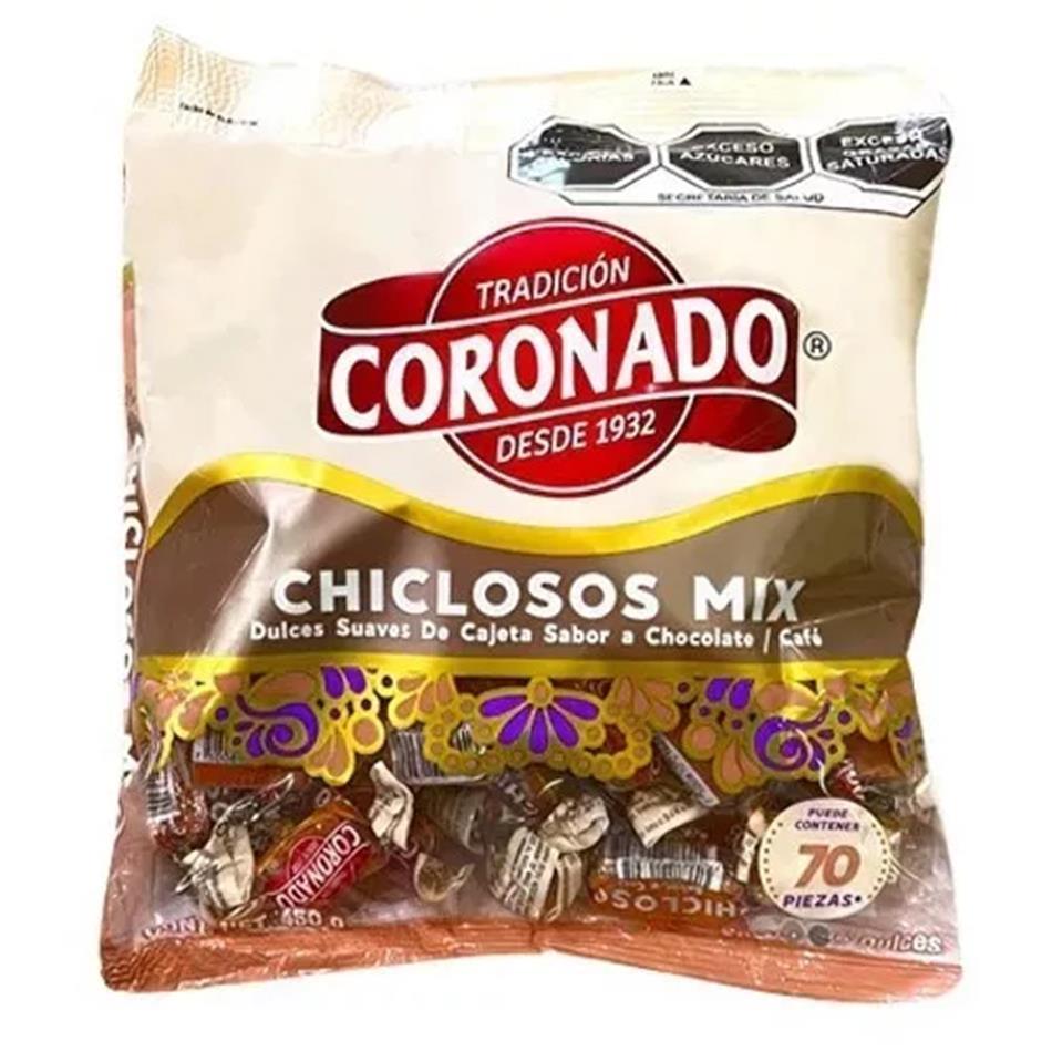 CHICLOSO MIX CORONADO 450 GRS