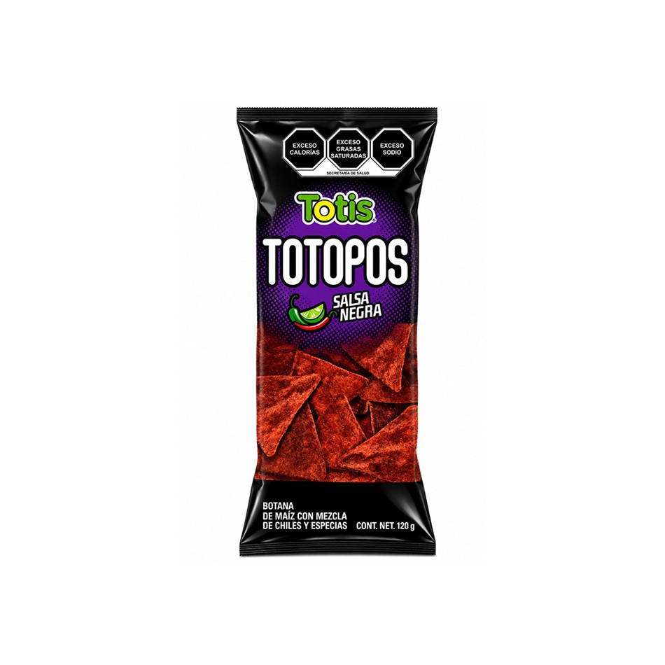 Producto - TOTIS TOTOPO SALSA NEGRA 120 GRS