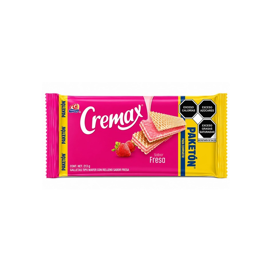Producto - GALLETA CREMAX FRESA 213 GR