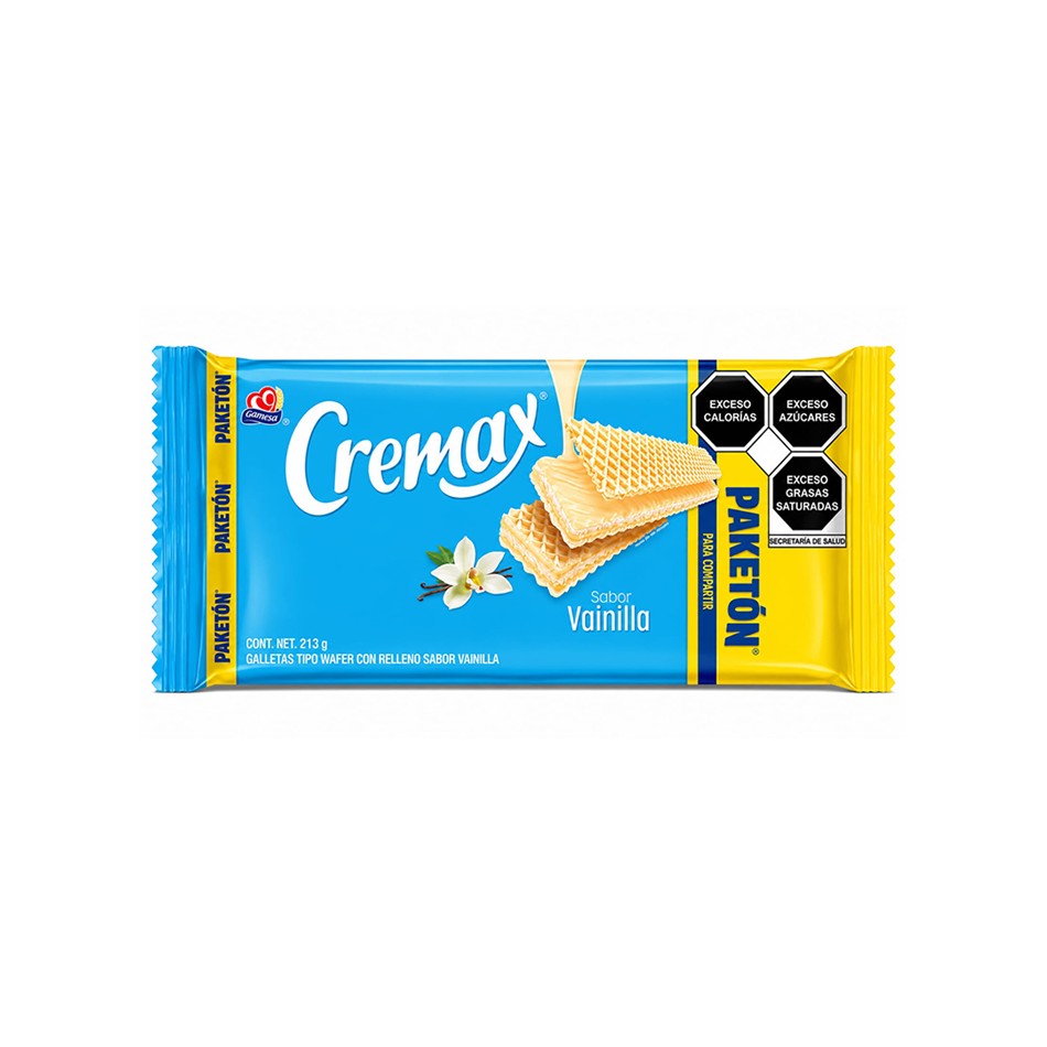 GALLETA CREMAX VAINILLA 213 GR