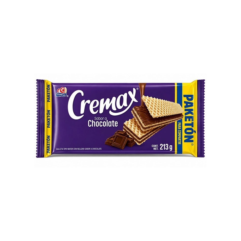 Producto - GALLETA CREMAX CHOCOLATE 213 GR