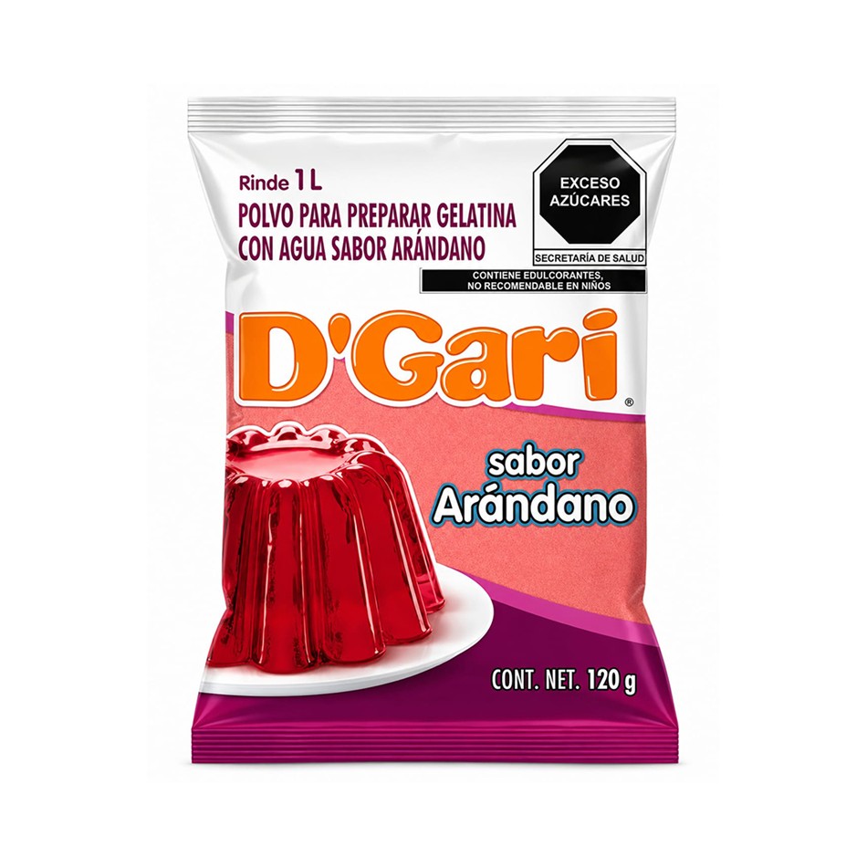 Producto - GELATINA ARANDANO 1 LTO