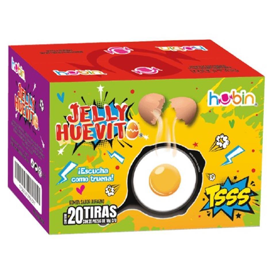 Producto - JELLY HUEVITO HOBIN 20 PZ