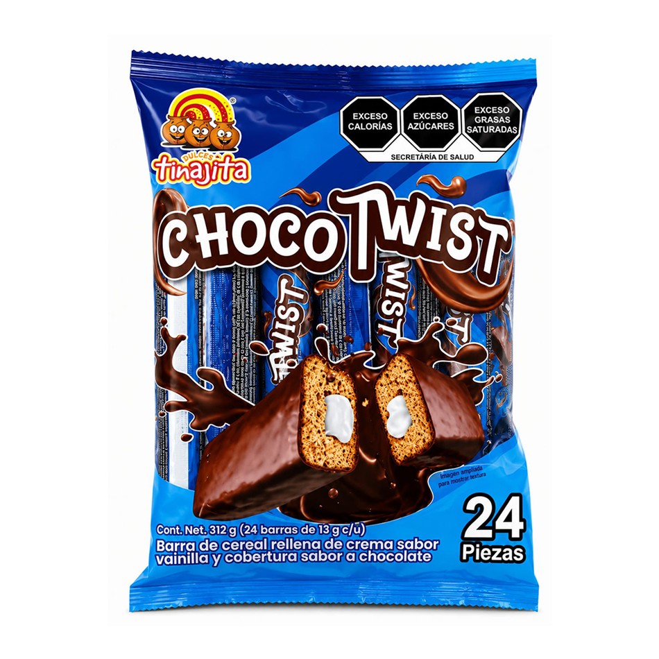 CHOCOLATE TWIST 24 PZS