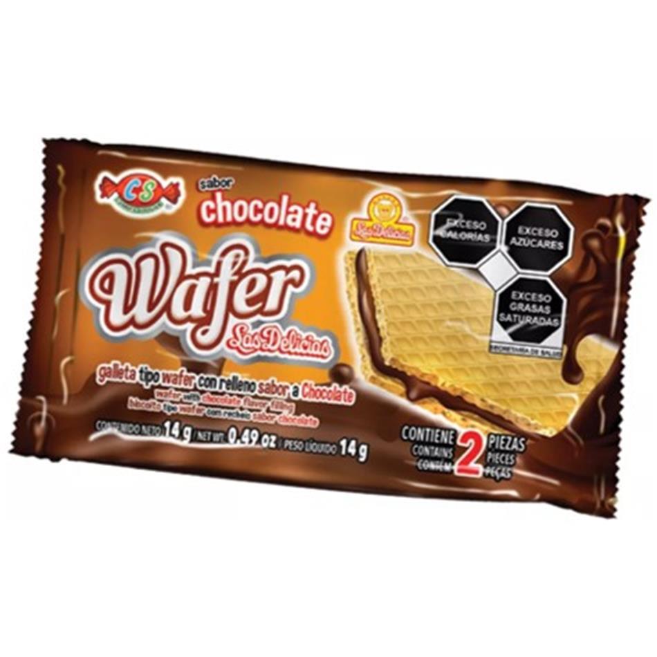 Producto - GALLETA WAFER CHOCOLATE 12 PZS