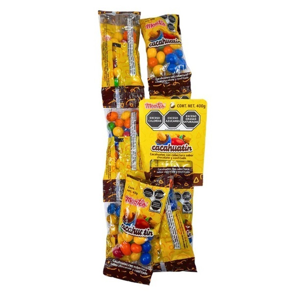 CACAHUATIN MONTES 10 PZS 40 GRS