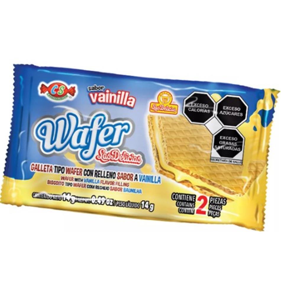 Producto - GALLETA WAFER VAINILLA 12 PZS