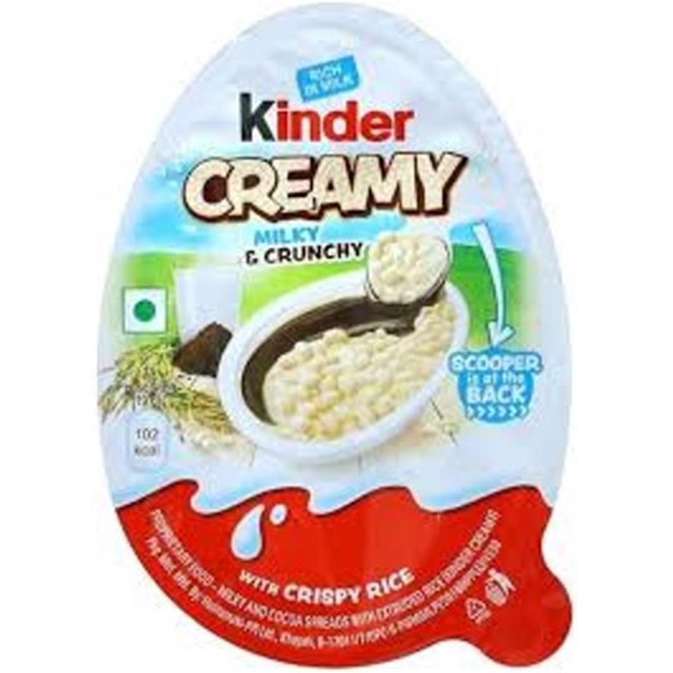 Producto - CHOCOLATE KINDER CREAMY 12 PZS