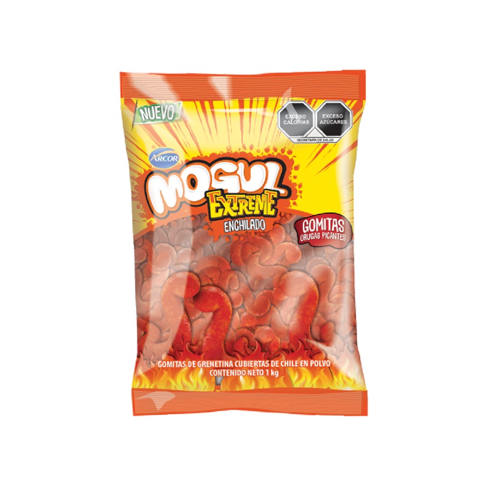 Producto - GOMA MOGUL ORUGAS ENCHILADAS 1 KG