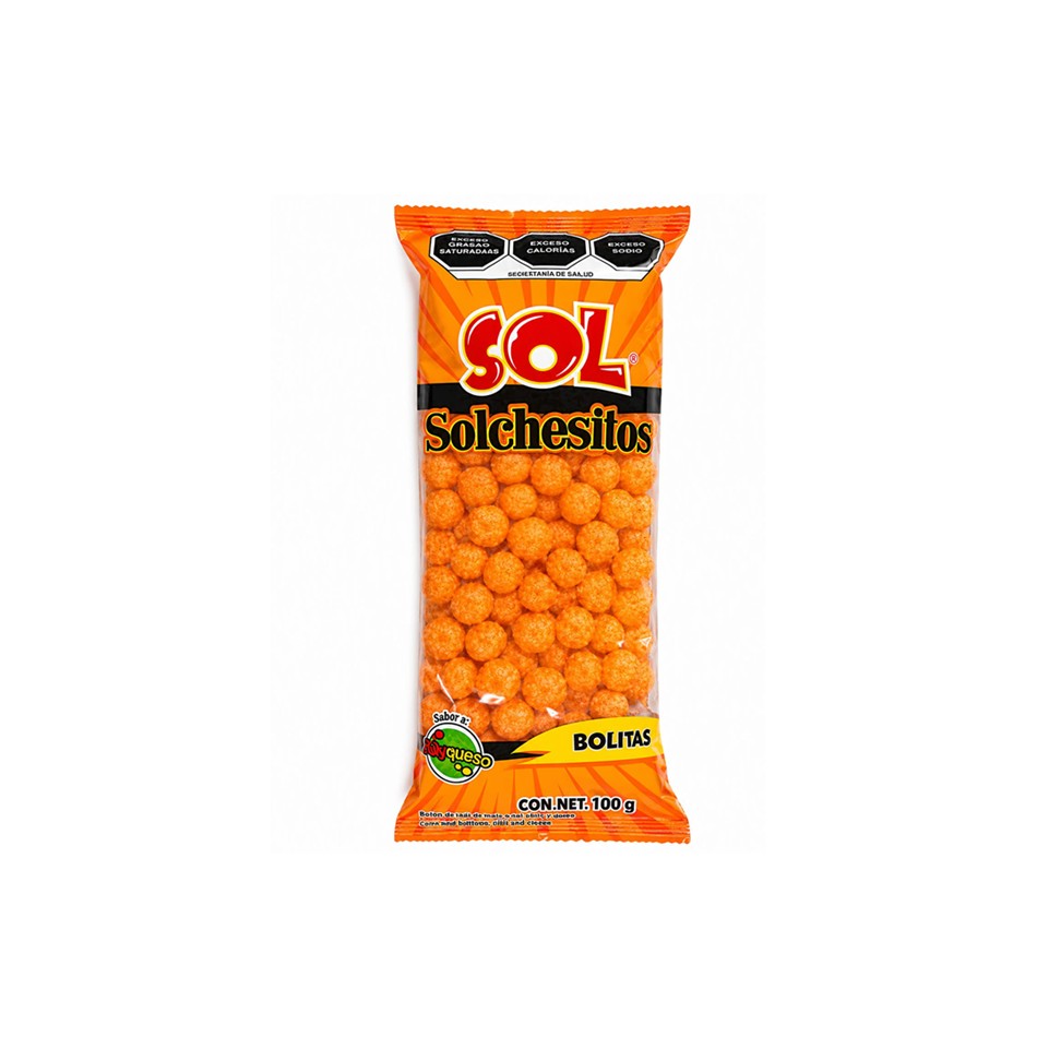Producto - CHETO SOLCHESITOS BOLITA 100 GRS