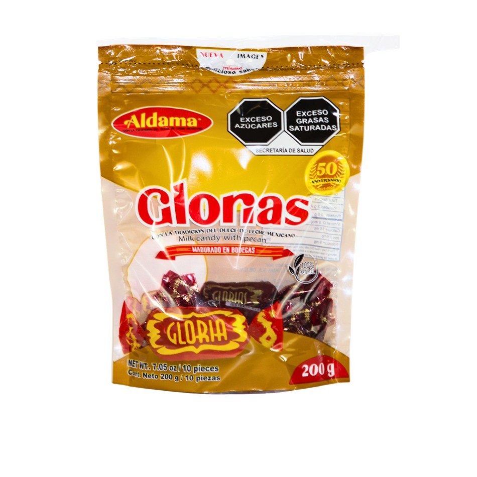 GLORIA ALDAMA ZIPLOC 10 PZS