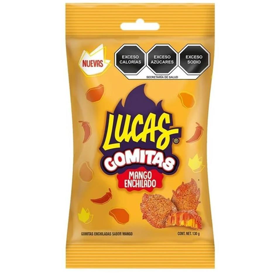 Producto - GOMITAS LUCAS MANGO ENCHILADO 130 GRS