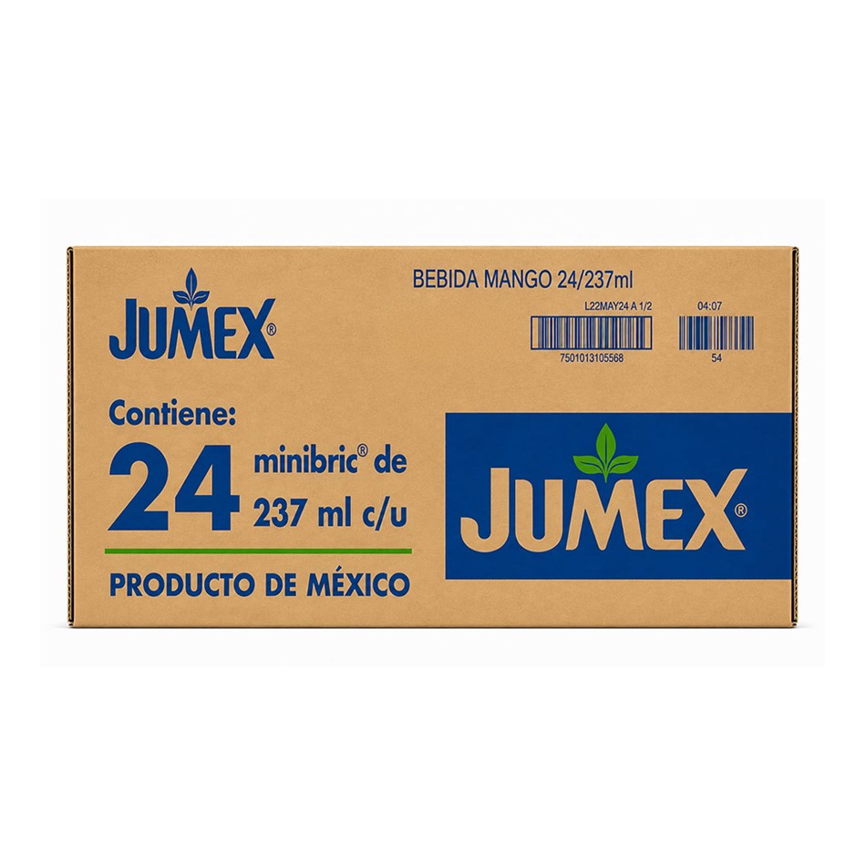 Producto - JUMEX MINIBRIK MANGO 24/237 ML