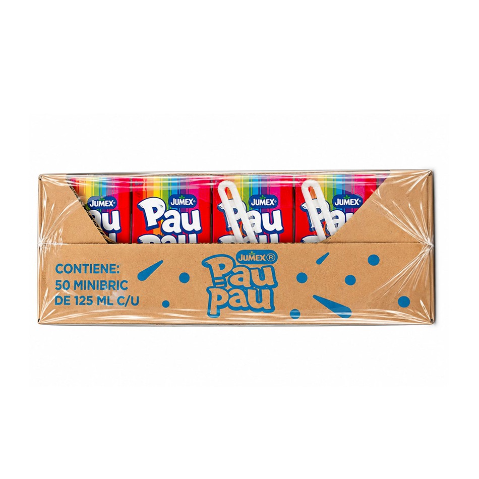 Producto - JUGO PAU PAU MINIBRIK MANZANA 50/125 ML