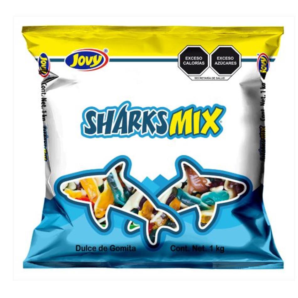 GOMA JOVY TIBURON MIX 1 KG
