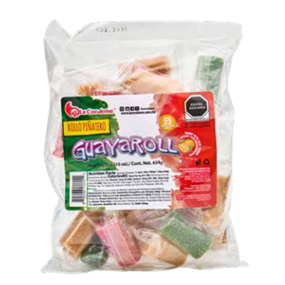Producto - ROLLO GUAYABA TRICOLOR 22 PZS/310GRS