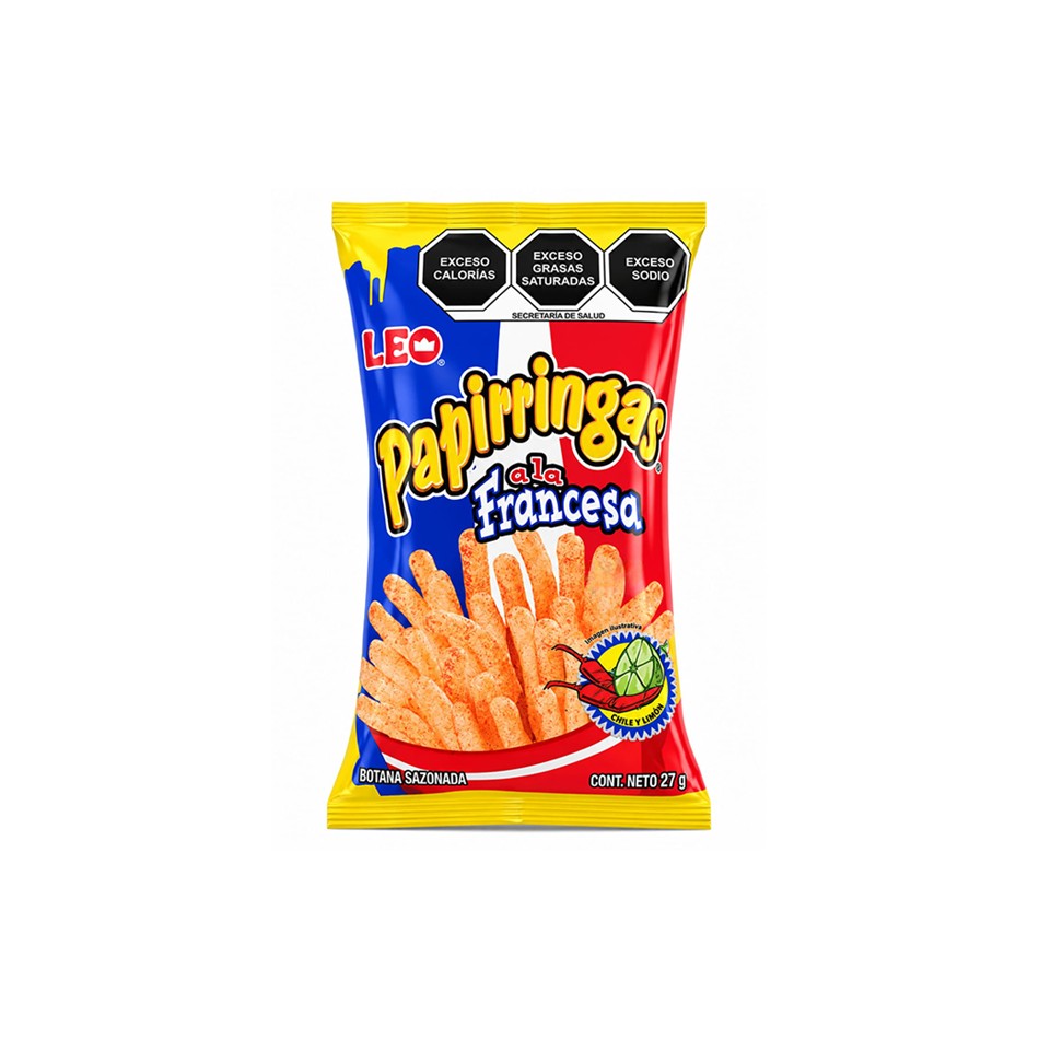 BOTANAS PAPIRRINGAS 27 GRS