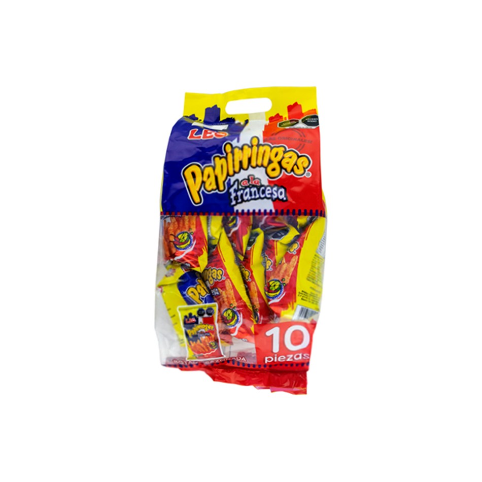 BOTANAS PAPIRRINGAS 10 PACK 19 GR