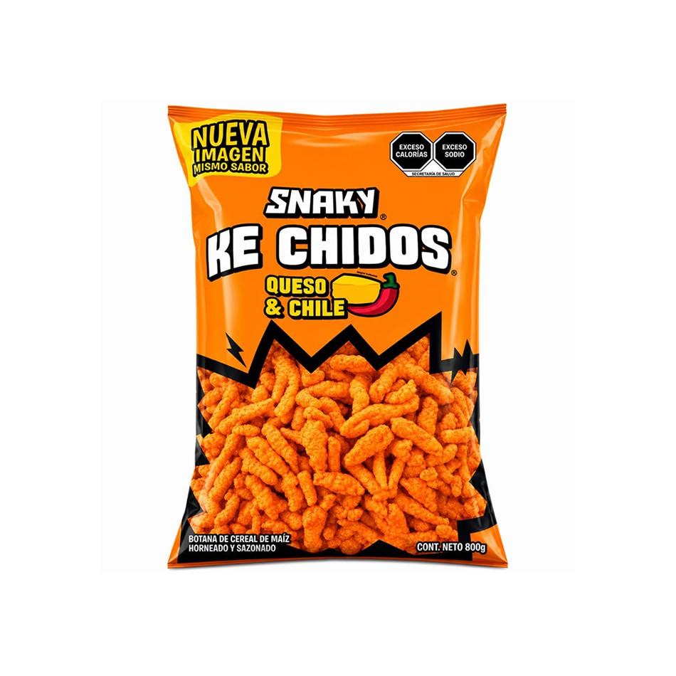 BOTANAS KECHIDO QUESO Y CHILE 800 GR