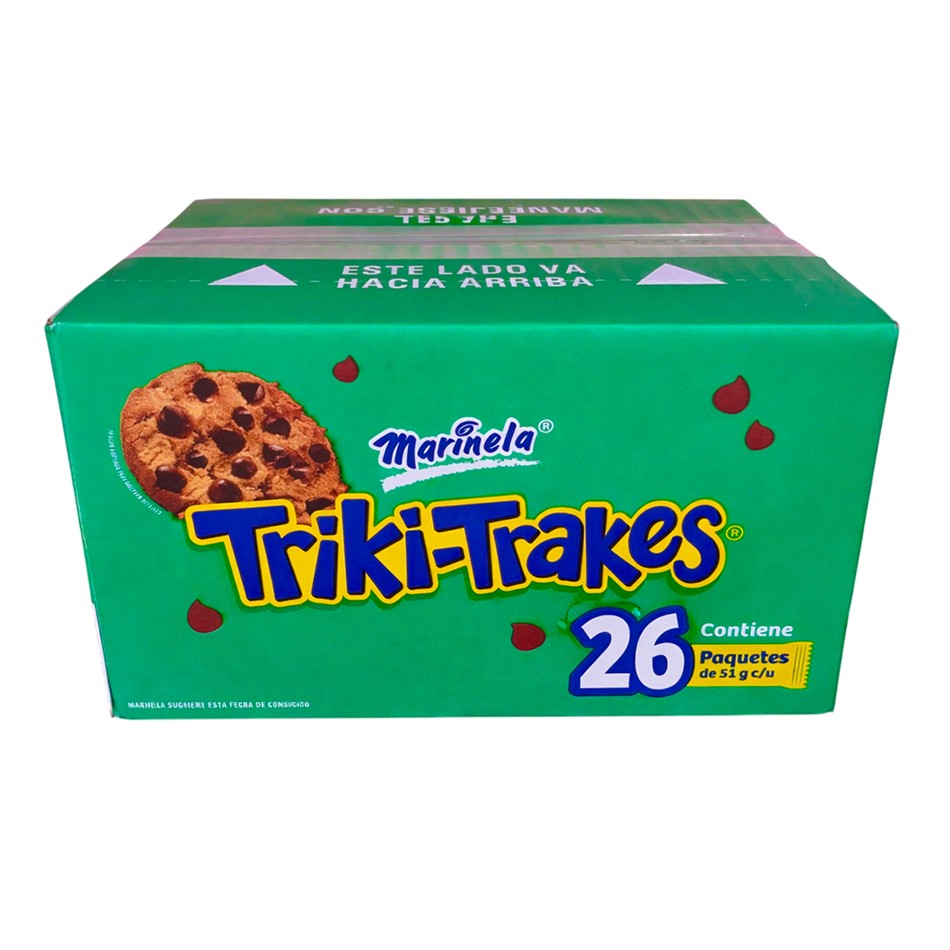 Producto - GALLETA TRIKI TRAKES 26 PAQ 51 GR