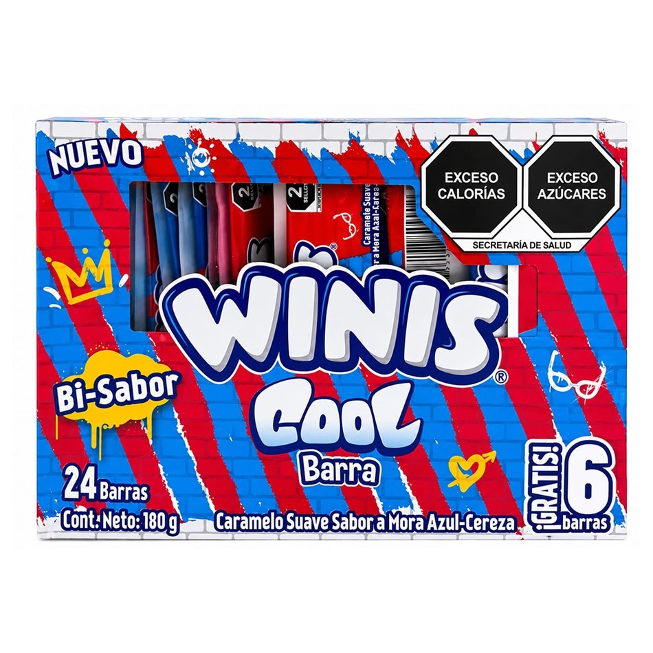Producto - CARAMELO SUAVE COOL BARRA 24 PZS