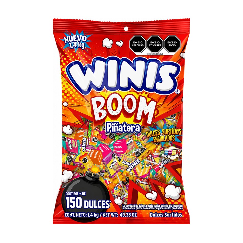 PIÑATERO BOOM ENCHILADA 1.4 KG