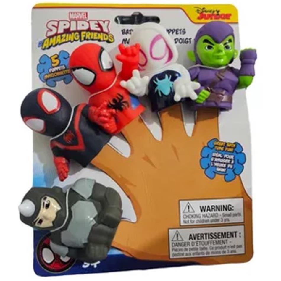 Producto - MARIONETAS PARA DEDOS SPIDEY Y SUS AMIGOS