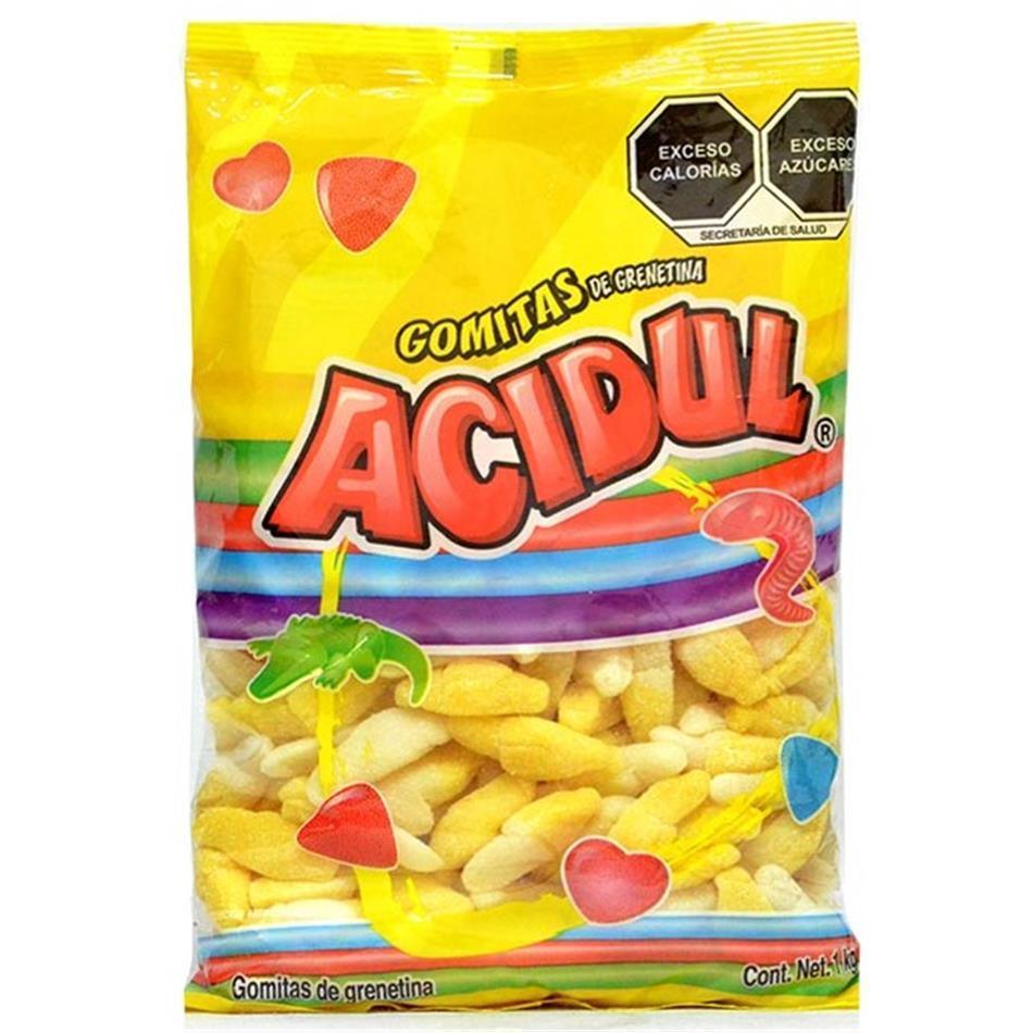 Producto - GOMITA ACIDUL PLATANO 1 KG