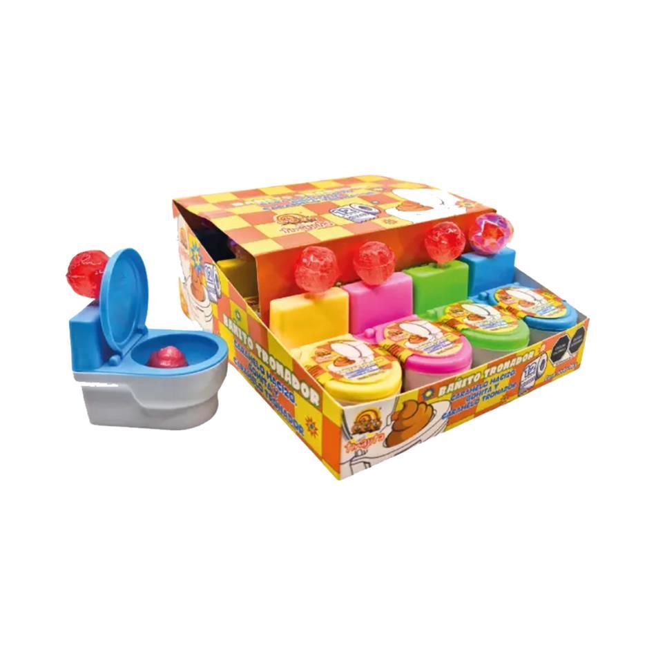 Producto - CARAMELO BAÑITO TRONADOR 12 PZS