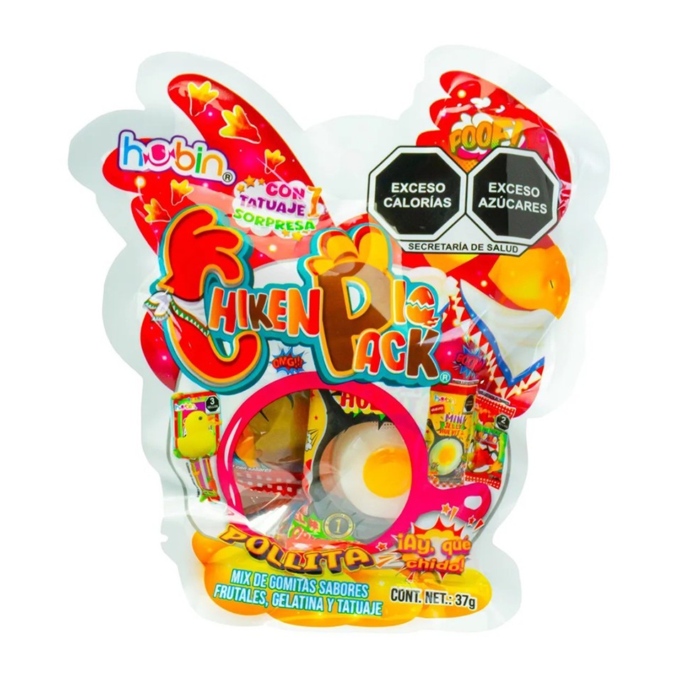 Producto - BOLO CHICKEN PIO PACK 37 GRS.