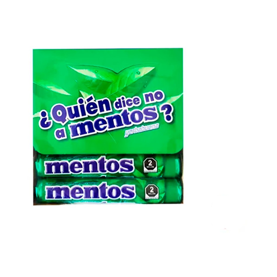 Producto - MENTOS SPEARMINT 12 PZS