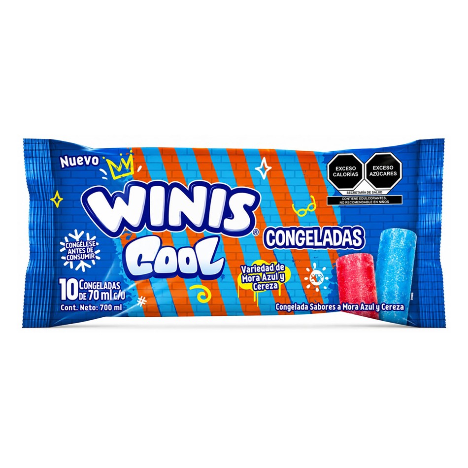 Producto - BOLI WINIS CONGELADAS COOL 10 PZS
