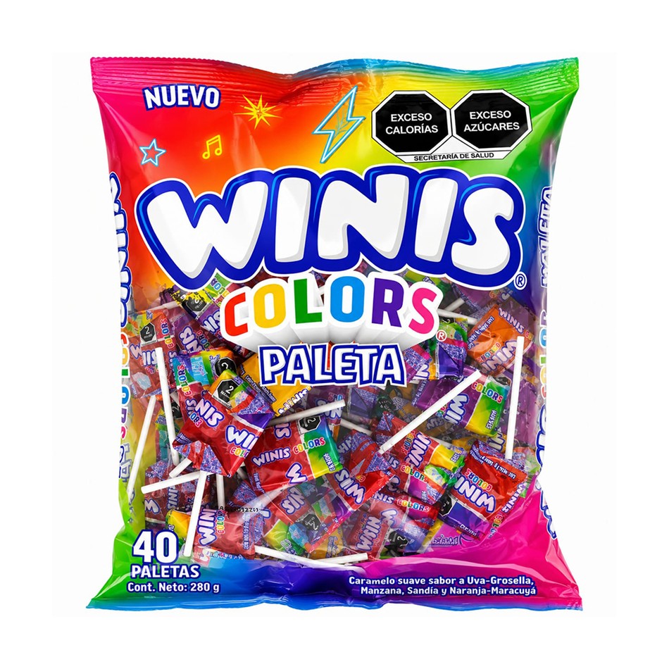 PALETA WINIS COLORS 40 PZS