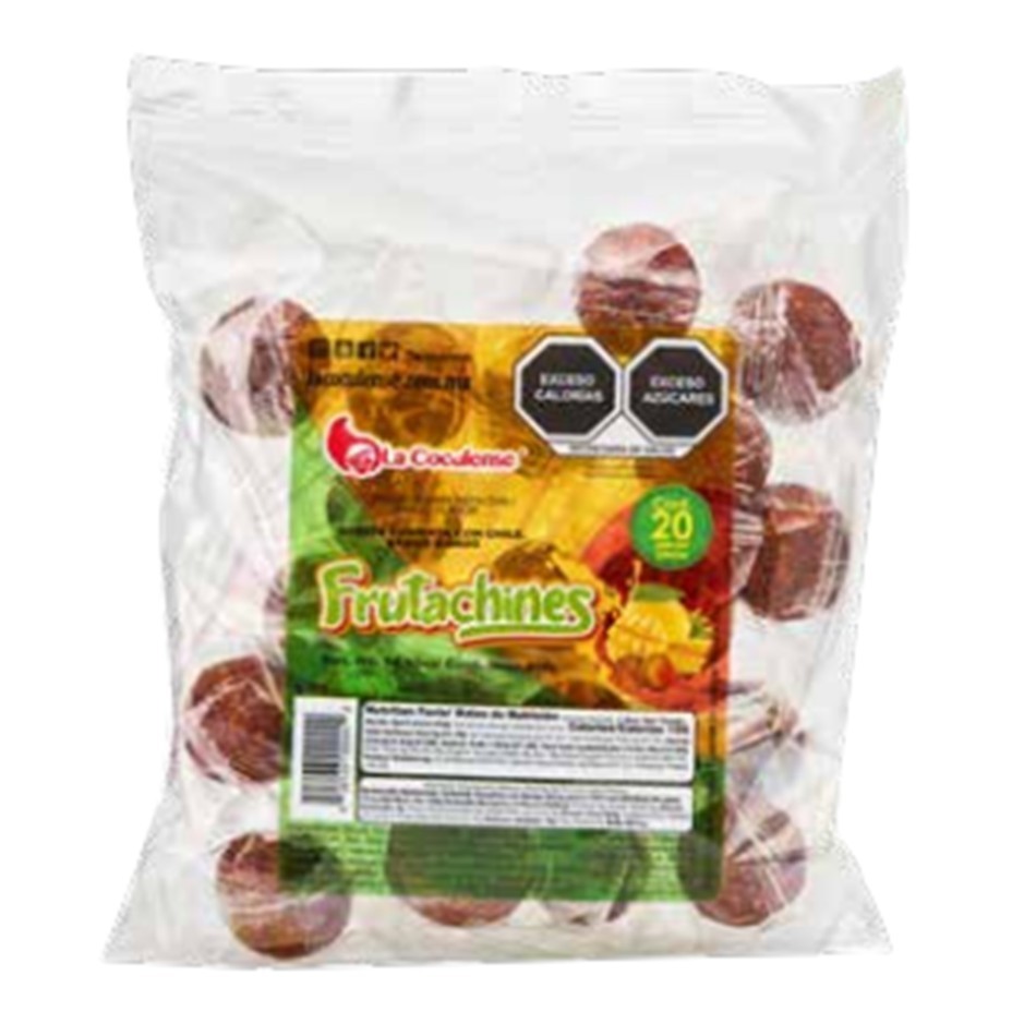 Producto - GOMA FRUTACHINES MANGO 20 PZS / 400 GRS