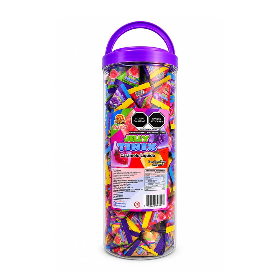 Producto - GELATINA JELLY TINIX 160 PZS