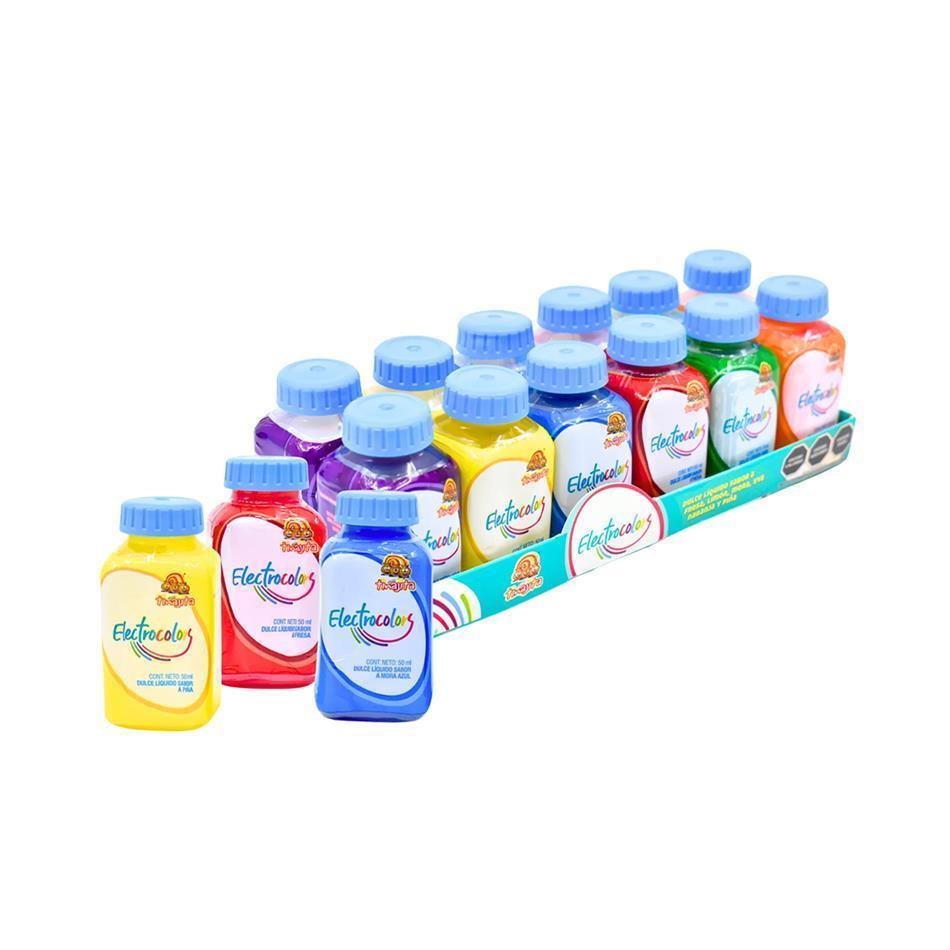 Producto - CARAMELO LIQUIDO ELECTROCOLORS 12 PZS