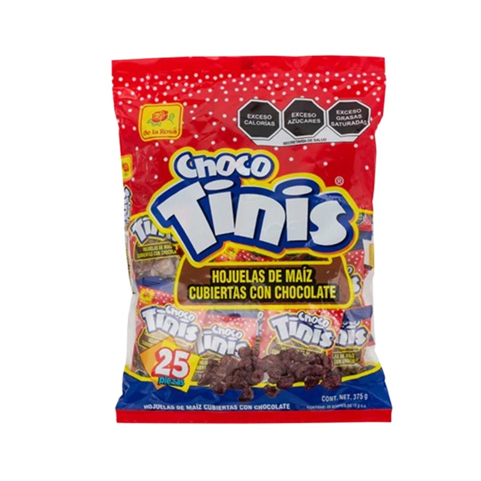 Producto - CHOCO TINIS LA ROSA SOBRE 25 PZS