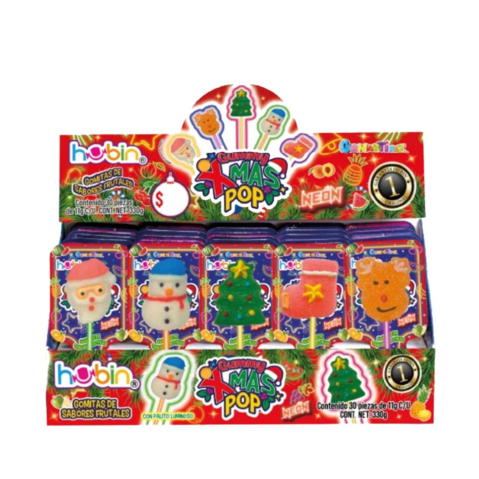 GUMMY X MAS POP NEON 30PZS