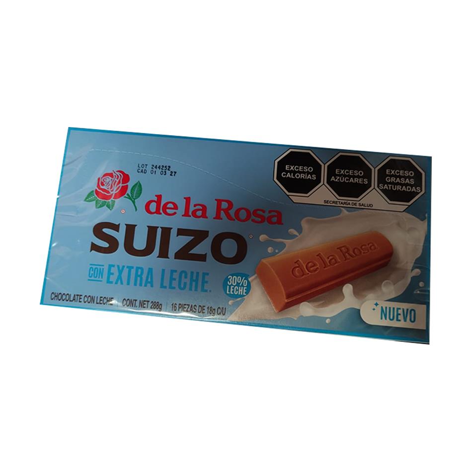 Producto - CHOCOLATE SUIZO EXTRA LECHE 16 PZS